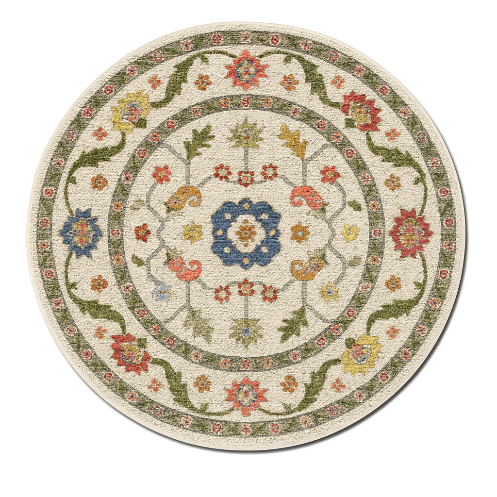 AVELANIS - Hand Knotted Oushak Carpet